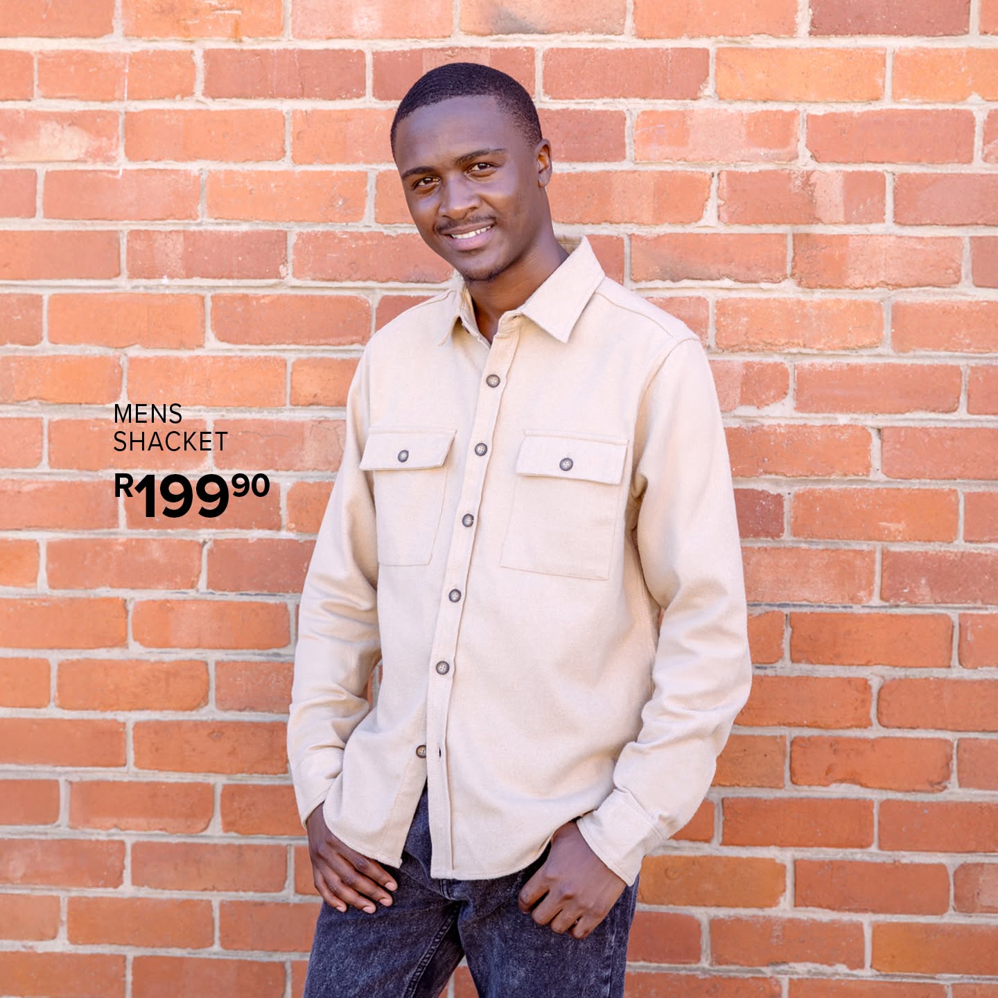 Mens shacket, R199.90